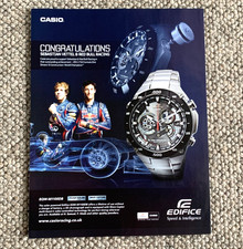 CASIO EDIFICE RED BULL VETTEL