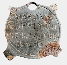 Antique Masonic Watch Fob
