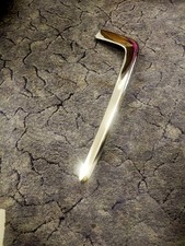 REAR BUMPER CHROME JAGUAR XJS LEFT PASSENGER CORNER BLADE SECTION TRIM