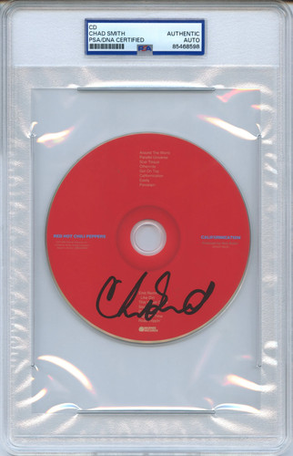 Chad smith signed autographed - chad,