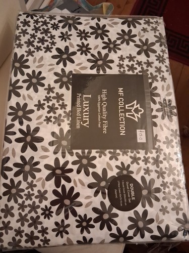 Double duvet cover black - double,