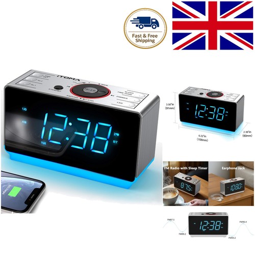 Dual alarm clock radio - dual,