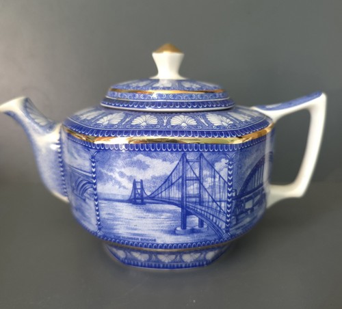Vintage wade ringtons blue - vintage,