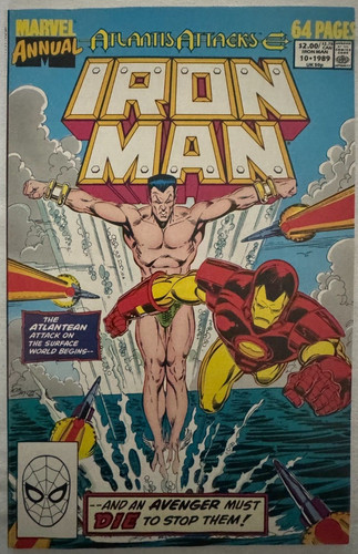 Iron man annual marvel - iron,