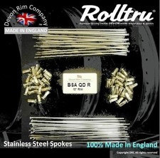 BSA17-SSP Stainless Spokes 18"