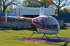 PHOTO  HELICOPTER ROBINSON R22 BETA 'G-BOYC' C/N 0837. BUILT 1988. OPERATED BY Y