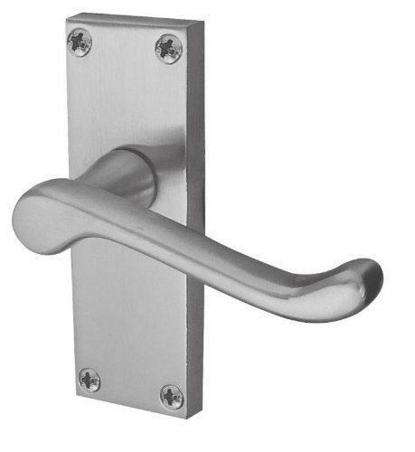 Pair door handles victorian - of,