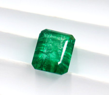 Emerald Gemstone 10 Ct AAA+ Quality Colombian Emerald Loose emerald Certified