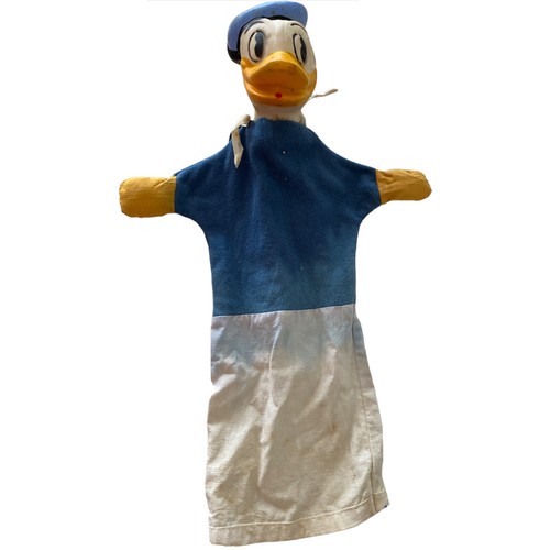 Donald duck hand - hand, puppet