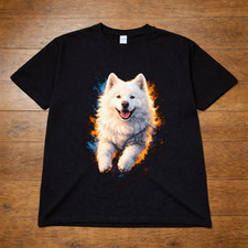 Samoyed Dog Graphic T Shirt