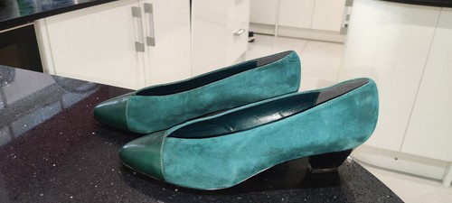 Carvela green turquoise suede - carvela,