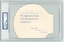 Rocky Marciano ~ Signed