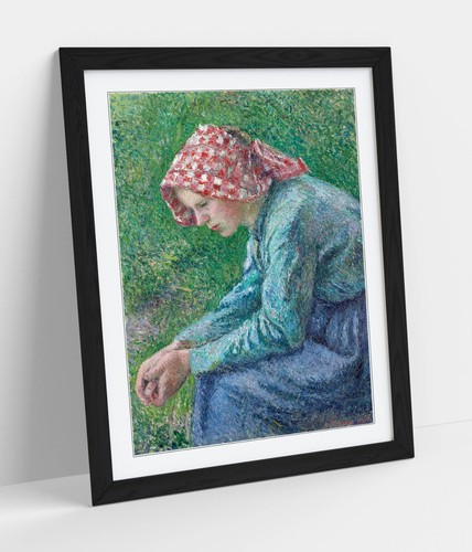 Seated peasant camille - a, peasant,