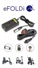 Lithium Li Ion Mobility Scooter Charger 2ah Fits All eFoldi Model Scooters ♿️