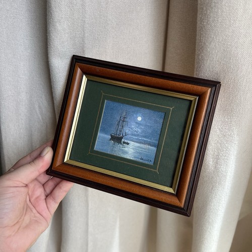 Nigel hallard framed miniature - hallard,