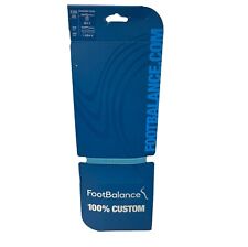 Footbalance 100% Custom Dynamic Insoles Dynamic Blue EUR 40 UK 6.5 New