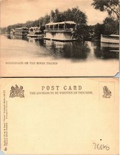 Houseboats on the River Thames