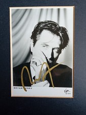 BRYAN FERRY  Genuine  signed