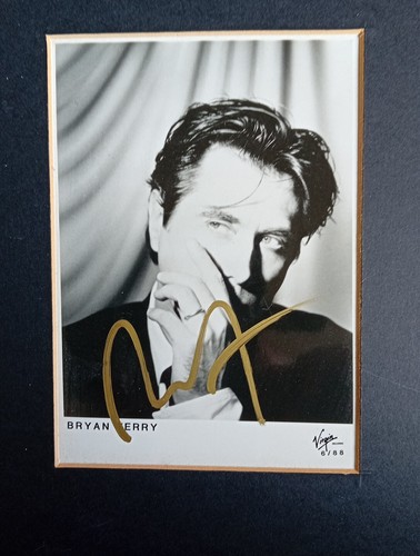Bryan ferry genuine signed - ferry,