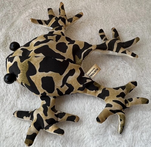 Vintage sand filled frog - filled,