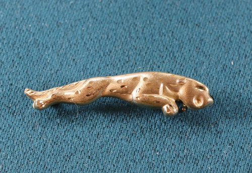 9ct gold panther - gold, jaguar
