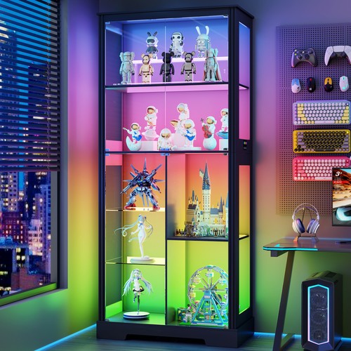 Tall glass cabinet - tall,
