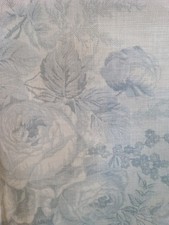 Kate Forman Blue Roses 3 Metres X 140cm Wide