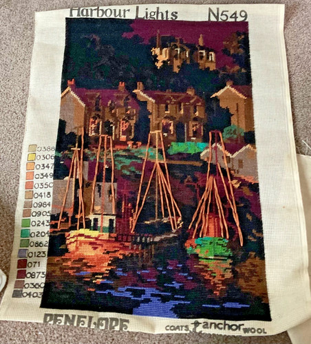 Vintage large completed - large,