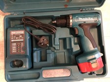 Makita 6280D Cordless 14.4V Drill Driver + Battery, Charger & Case Working Order