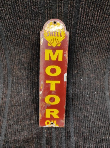 Porcelain shell motor oil - shell,
