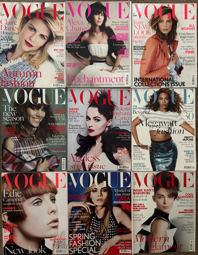 Vogue british magazine - british,