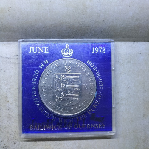 1978 crown coin bailiwick - 1978,