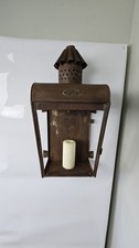 Antique Victorian Station Wall Lantern Lamp