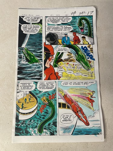 Flash 269 art original comic - #269,