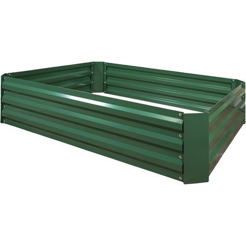 Metal raised garden - garden, bed