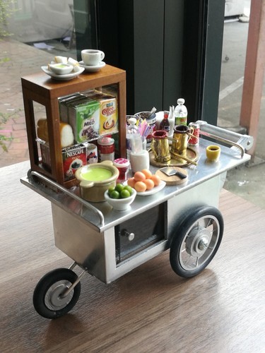 Thai selling coffee - thai, cafe