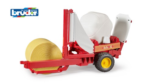 Bruder 02122 bale wrapper - bruder, with