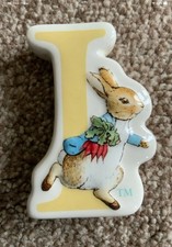 Beatrix Potter Ceramic  Letter