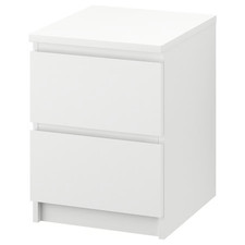 IKEA MALM Chest of Drawers 2 3 4 6 Bedsides Drawer Bedroom Storage Unit Modern