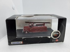 Oxford Diecasts 1:76 Scale LMS Crewe Fire Dept. Dennis Fire Engine 