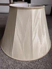 Vintage Cream Marbled Lampshade Large Country House Standard Lamp Shade 18inch