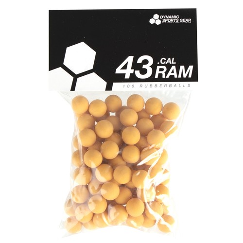 Cal paintball rubberballs - cal.,