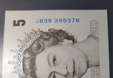 2002 Bank of  England Five