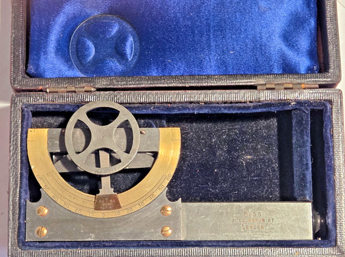 Vintage inclinometer abney - vintage,
