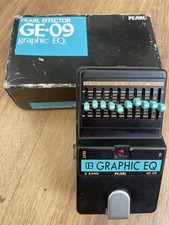 Pearl GE09 9 Band Graphic EQ Guitar Pedal Vintage 80s Boxed Great Condition