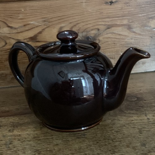 Saddler teapot treacle brown - saddler,