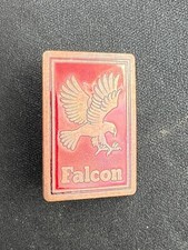 Falcon Cycles Bicycle Bike Cycle Enamel Frame Head Badge Mascot Emblem