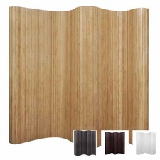 Room Divider/Partition Bamboo Folding Privacy Screen Wall Blind Home 5 Colours