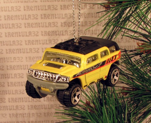 Hummer humvee yellow black suv - yellow,