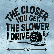 Funny Car Sticker “The